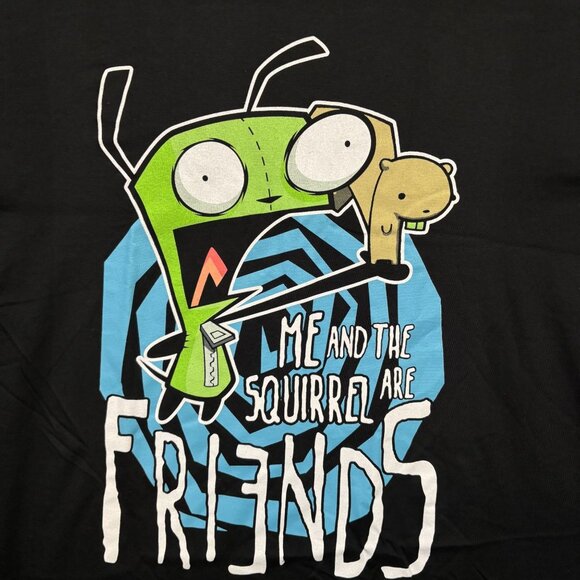 Invader Zim Cartoon T-Shirt Size Extra Large - Picture 2 of 4